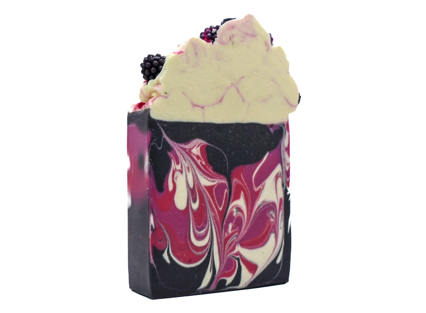 Black Raspberry Vanilla Frosted Soap
