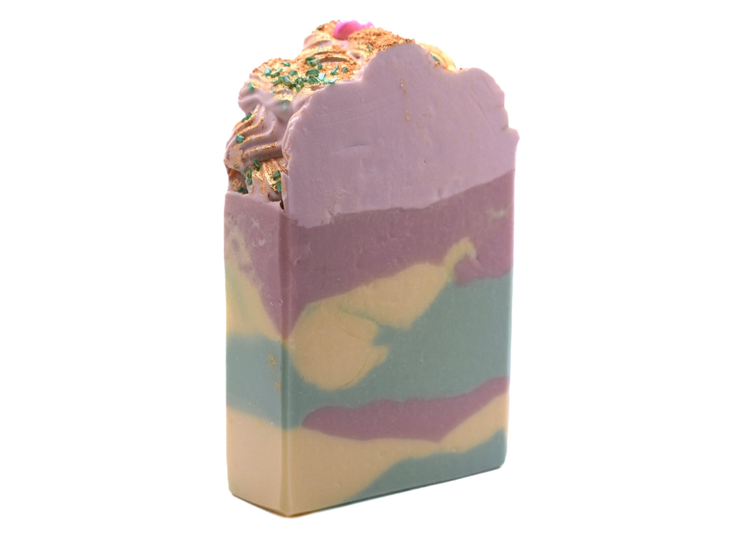 Sweet Pea Frosted Soap